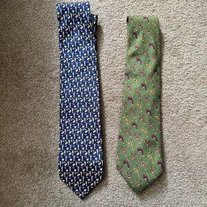 Salvatore Ferragamo Lot of 2 Ties